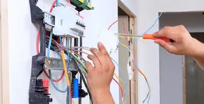 electrician services performing residential electrical panel wiring in New Orleans, LA