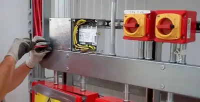 fire alarm installation service with certified electricians wiring fire alarm control equipment in New Orleans, LA