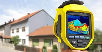 home energy audit service performing exterior thermal inspection to identify energy loss in New Orleans, LA