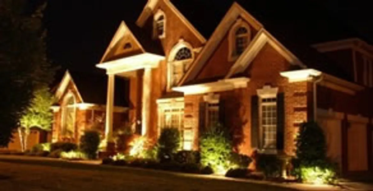 landscape lighting installation services enhancing residential exterior lighting in New Orleans, LA