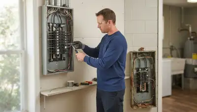 Electrical panel upgrade for an older home in Marrero, LA by a professional electrician