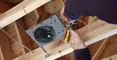 Professional recessed lighting installation with electrical wiring by licensed electricians in New Orleans, LA