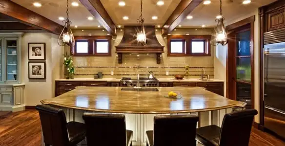Finished recessed lighting installation providing balanced indoor lighting in New Orleans, LA