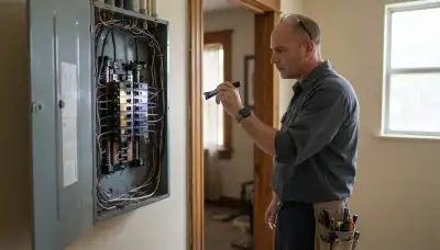 Whole-home electrical inspection identifying wiring hazards in a Chalmette, LA residence
