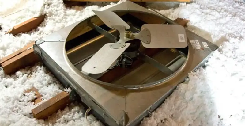 whole house fan installation services with attic-mounted ventilation unit in New Orleans, LA