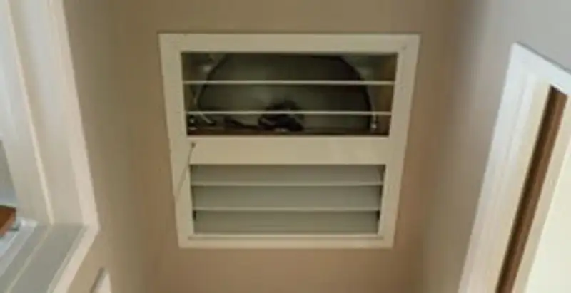 whole house fan installation services with ceiling-mounted ventilation system in New Orleans, LA